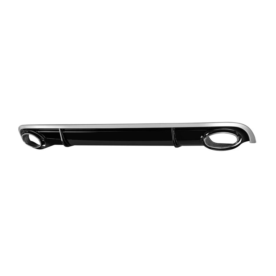 Diffusore Posteriore RS7 con Terminali Cromati per Audi A7 Sportback 2010-2014