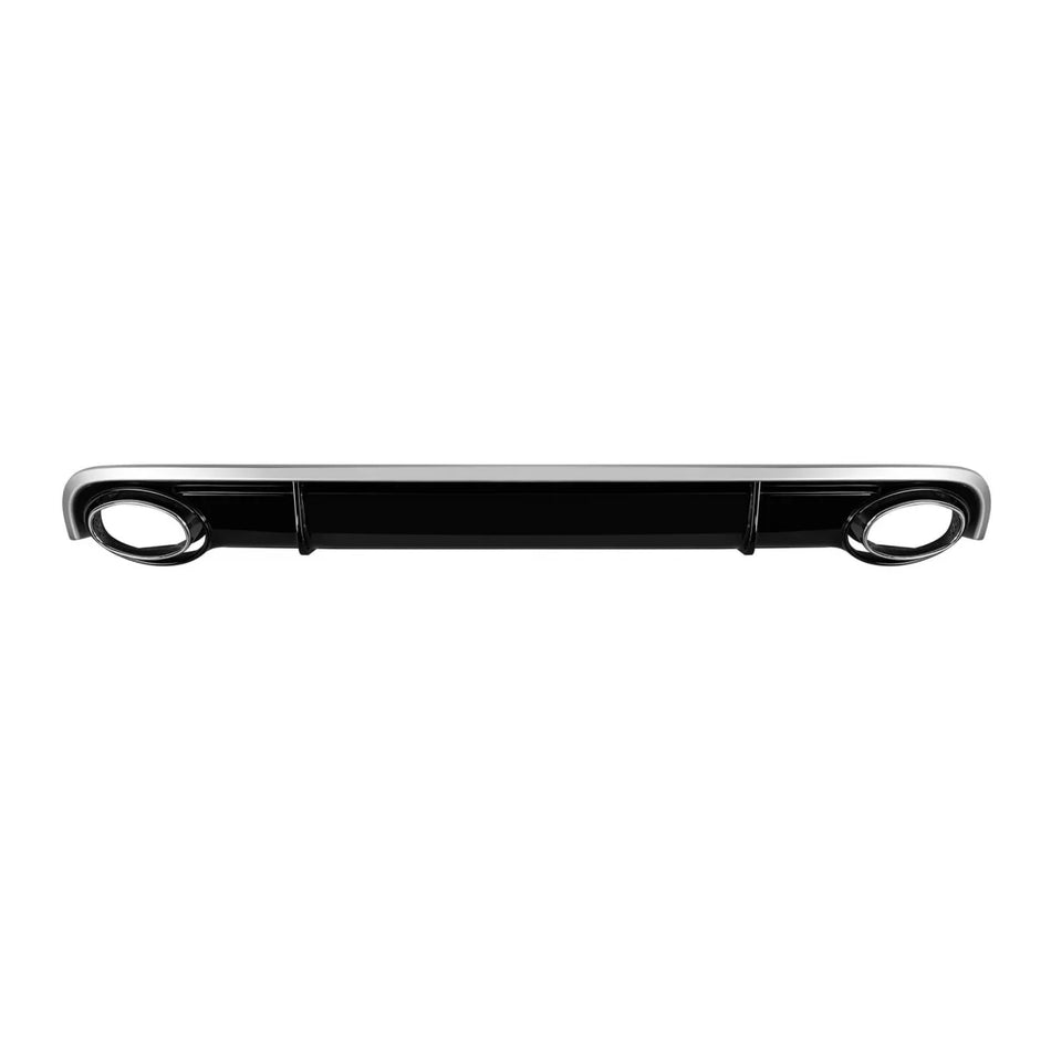 Diffusore Posteriore RS7 con Terminali Cromati per Audi A7 Sportback 2010-2014