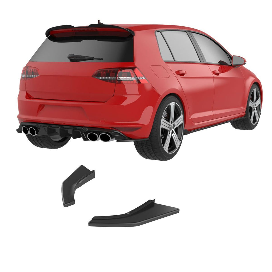 Diffusore Posteriore Laterale per Volkswagen Golf Mk7 GTI 2013-2016