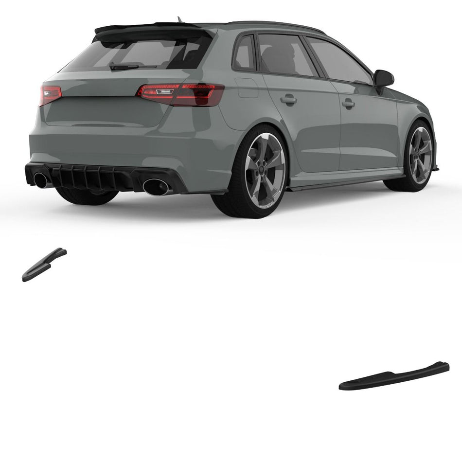 Diffusore Posteriore Laterale per Audi RS3 8V Sportback 2015-2019