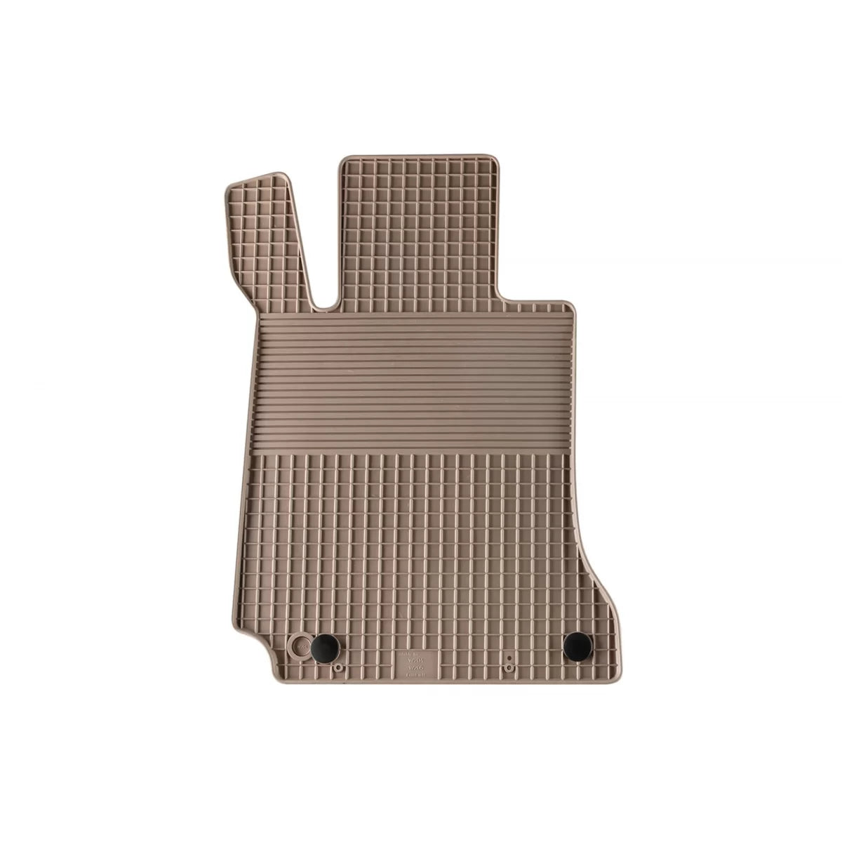 Tappetini in Gomma Beige 4 Pezzi per Mercedes Classe C W204 2007-2014