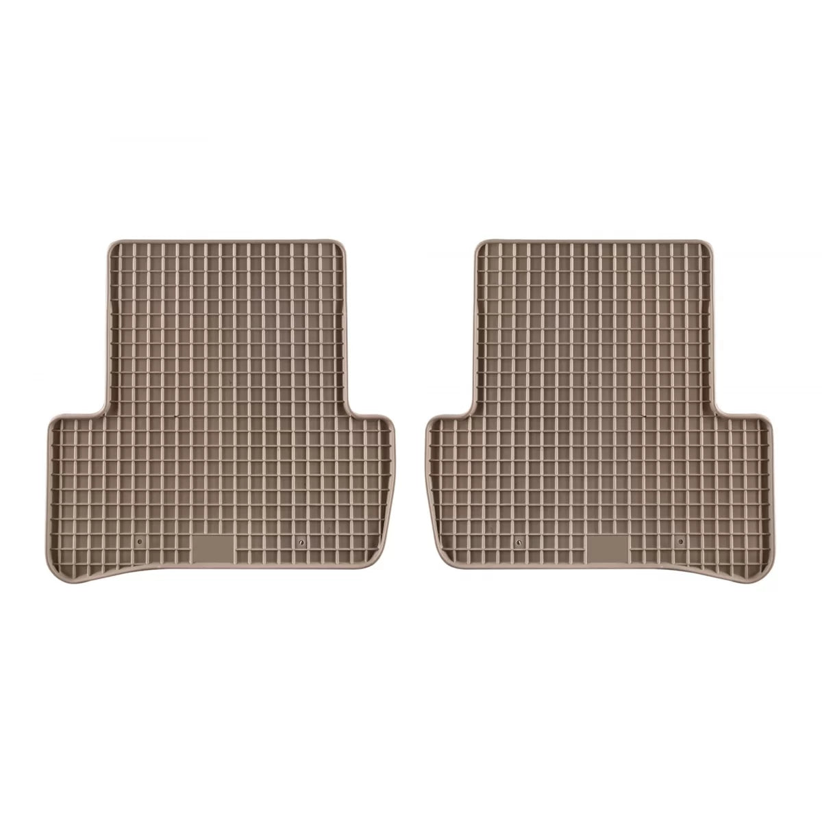 Tappetini in Gomma Beige 4 Pezzi per Mercedes Classe C W204 2007-2014