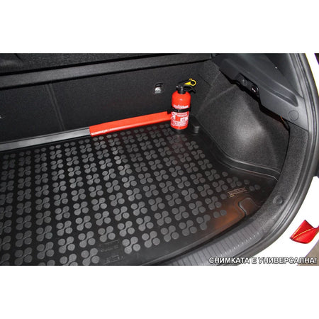 Tappetino Bagagliaio in Gomma Rezaw-Plast per Fiat 500 dal 2007