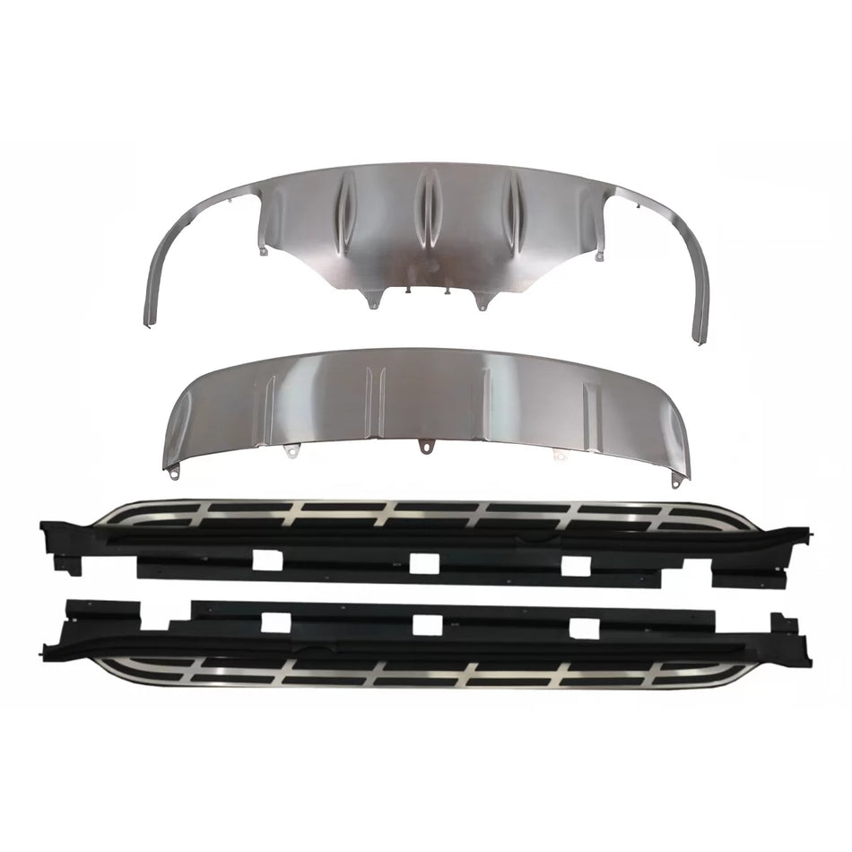 Pedane Laterali Off Road per Porsche Macan S 2014-2016