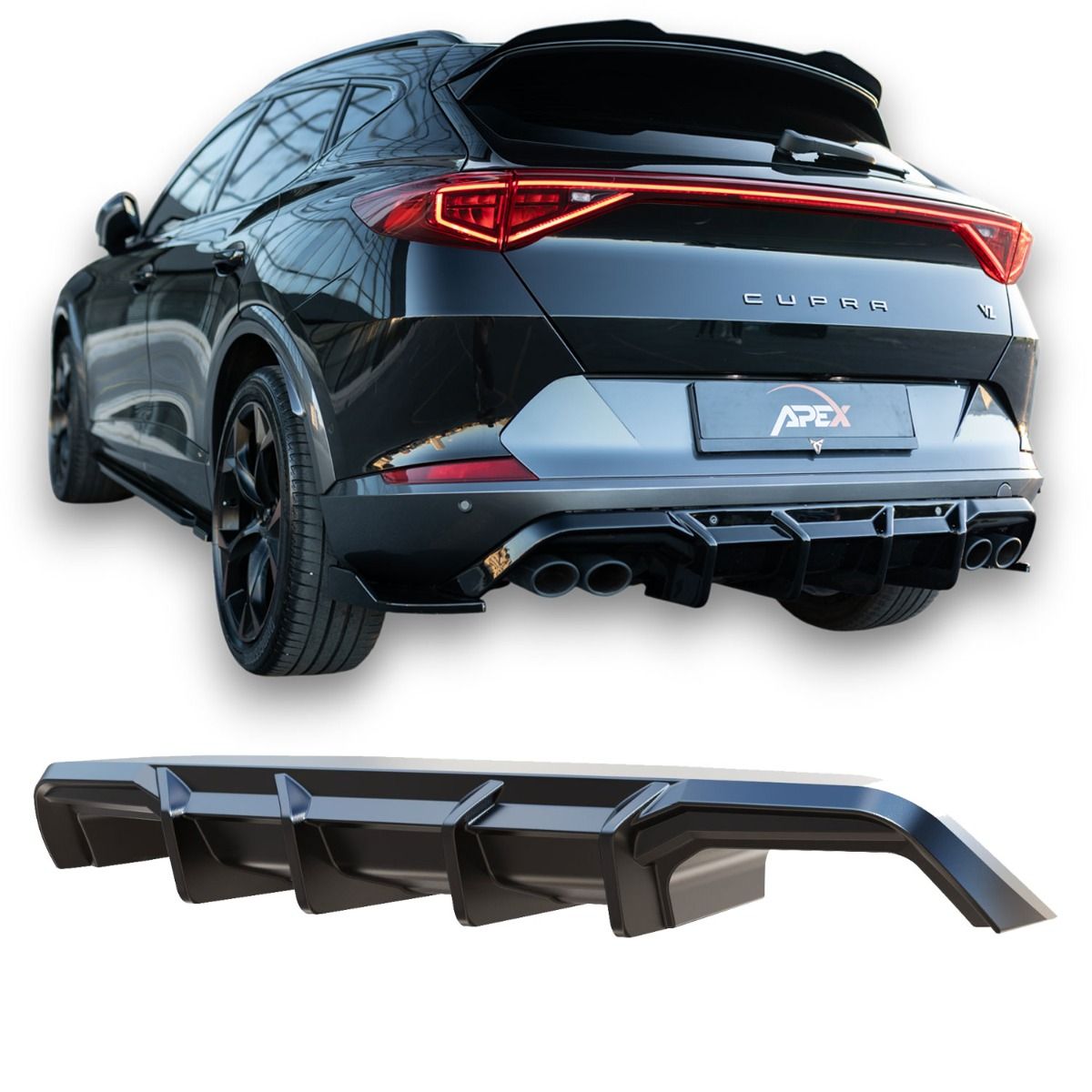 Diffusore Posteriore per Cupra Formentor 2020-2024