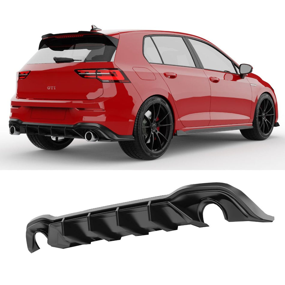 Diffusore Posteriore per Volkswagen Golf GTI Mk8 (2020–2024)