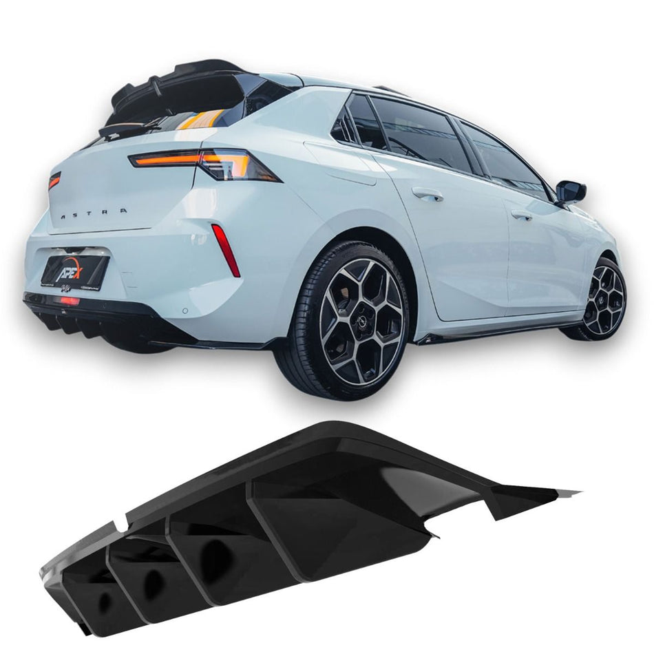 Diffusore Posteriore per Opel Astra L (2020-2026)