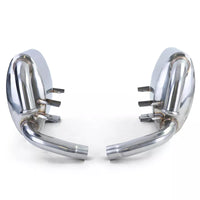Silenziatore Sportivo Scarico Acciaio Inox, per Porsche 911 996 C2 C4 4S 98-05