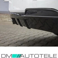 Diffusore effetto carbonio 2 tubi per BMW Serie 5 F10 F11 M Sport