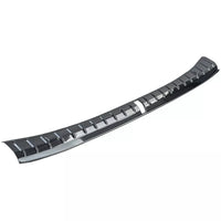 Parabordo di carico acciaio inox nero paraurti interno per BMW Serie 5 G30 G31