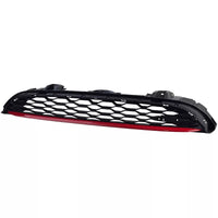 Griglia a favi sport + listello rosso, per Mini One Cooper S F55 F56 F57 14-20