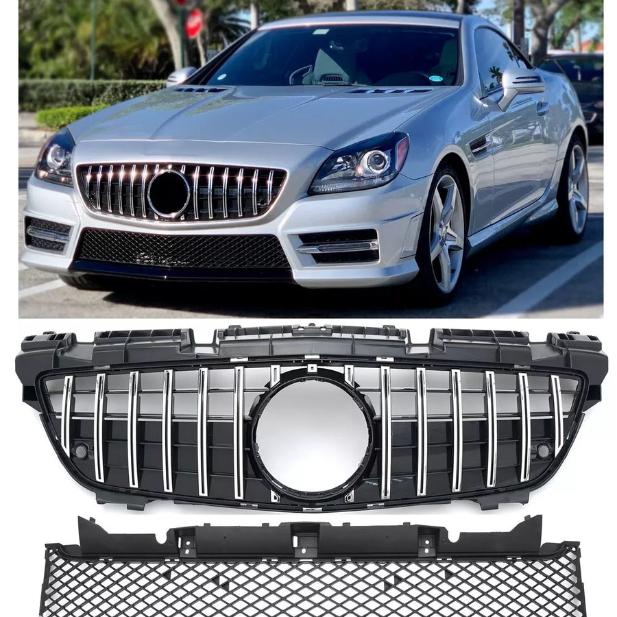 Griglia radiatore Sport Panamericana GT per Mercedes R172 SLK 2011-2015