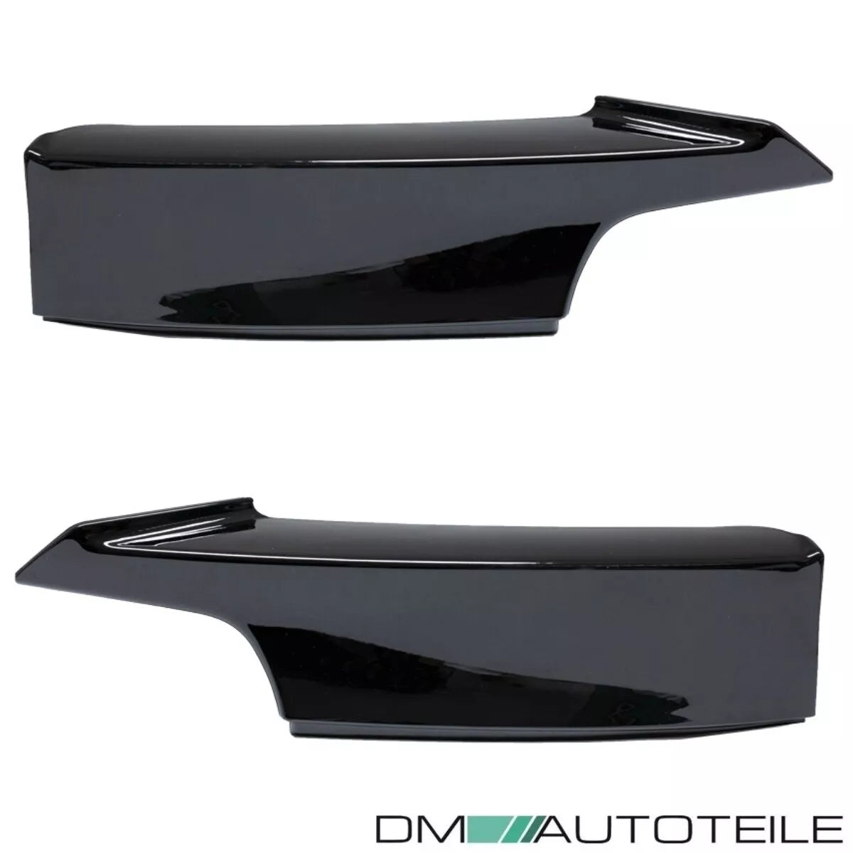 Spoiler anteriore Nero Lucido per BMW F30 F31 M – vista 2