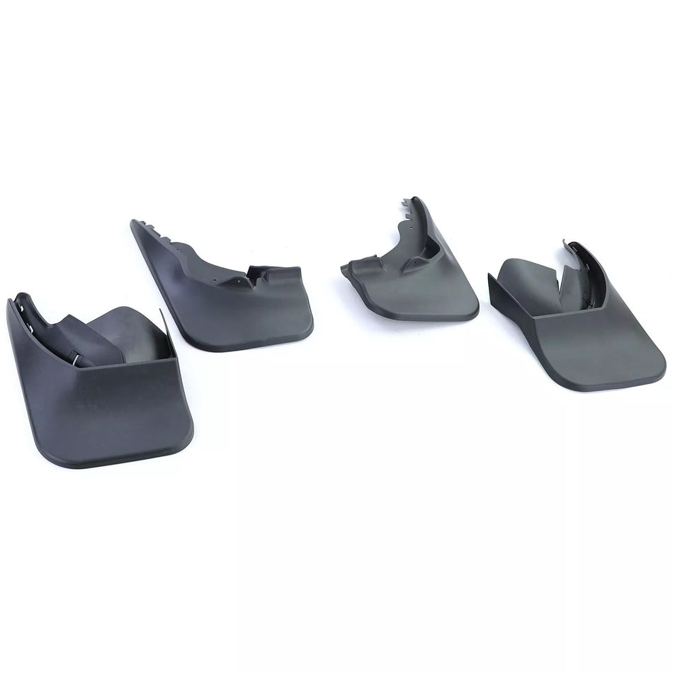 Kit paraspruzzi anteriore e posteriore nero per Vw Sharan 7M 04-10