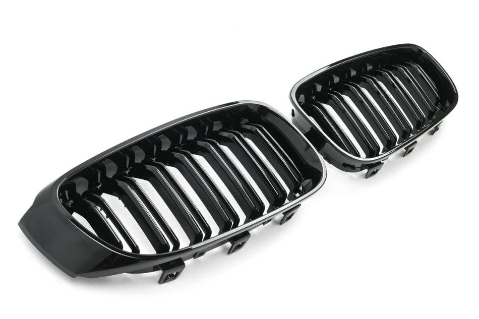 per BMW SERIE 3 F34 GT SPORT DOPPIA BARRA LUCIDA NERO