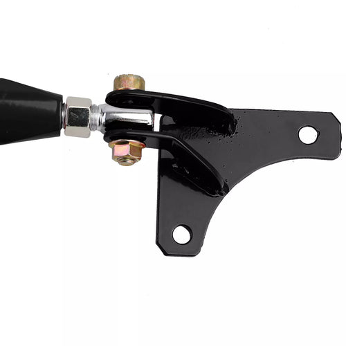 Barra cupola alluminio nera regolabile per VW Golf 4 + Bora 97-03