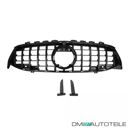 Griglia nera per Mercedes CLA W118 X118 senza fotocamera 2019-2022 GT
