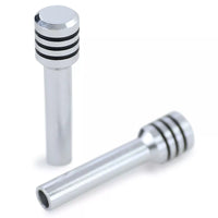 Coppia pinza porta alluminio lucido adatto per BMW Serie 3 E36 90-96 E30 83-90