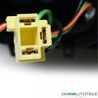 Set Fari H4 Vetro Nero per Ford Focus I anno 98-01