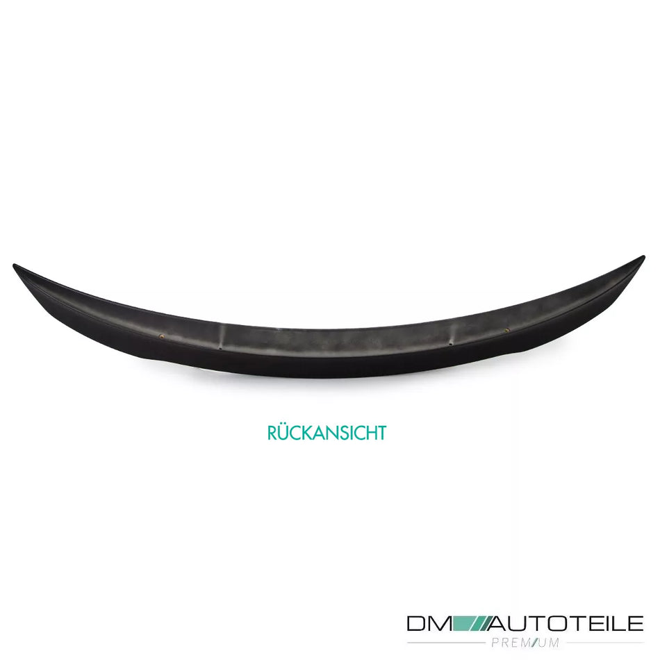 Set Spoiler Posteriore bagagliaio lama Nero per Mercedes CLA W118