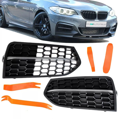 Set griglia paraurti Griglia per BMW F22 F23 M 235 240 M pacchetto