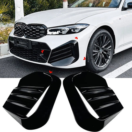 SPOILER FRONTALE FLAPS SPOILER per BMW G20 G21 LCI dal 07/2022