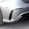 AERO FLAPS NERO posteriore per Mercedes W176 Classe A
