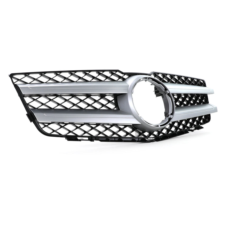 Griglia Sport nera argento adatta per Mercedes GLK X204 Vorfacelift 08-12
