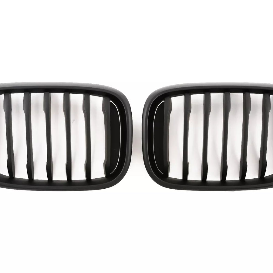 per BMW X3 X4 G01 G02 GRIGLIA RADIATORE NERO OPACO