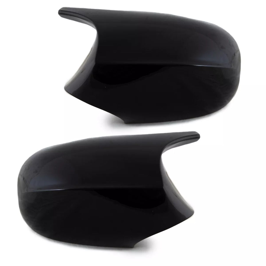 Set calotte specchietti Sportivi Nero Lucido per BMW E90 E91 E92 E93 solo LCI