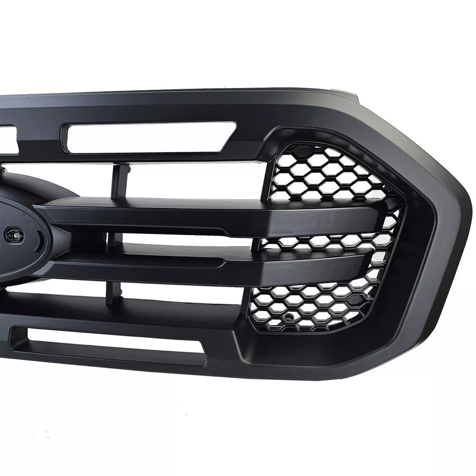 Griglia nera doppio ponte + LED adatta, per Ford Ranger T8 19-23 2.0 TDCi