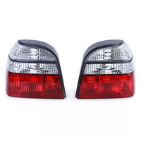 Luci posteriori vetro trasparente rosso bianco VW Golf 3 berlina cabrio 91-97