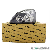 Kit fari Nero chiaro H7/H1 sinistro e destro per Renault Clio II 01-05
