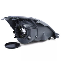 Faro proiettore H4 nero + motore sinistro per Ford Fiesta JH JD 05-07