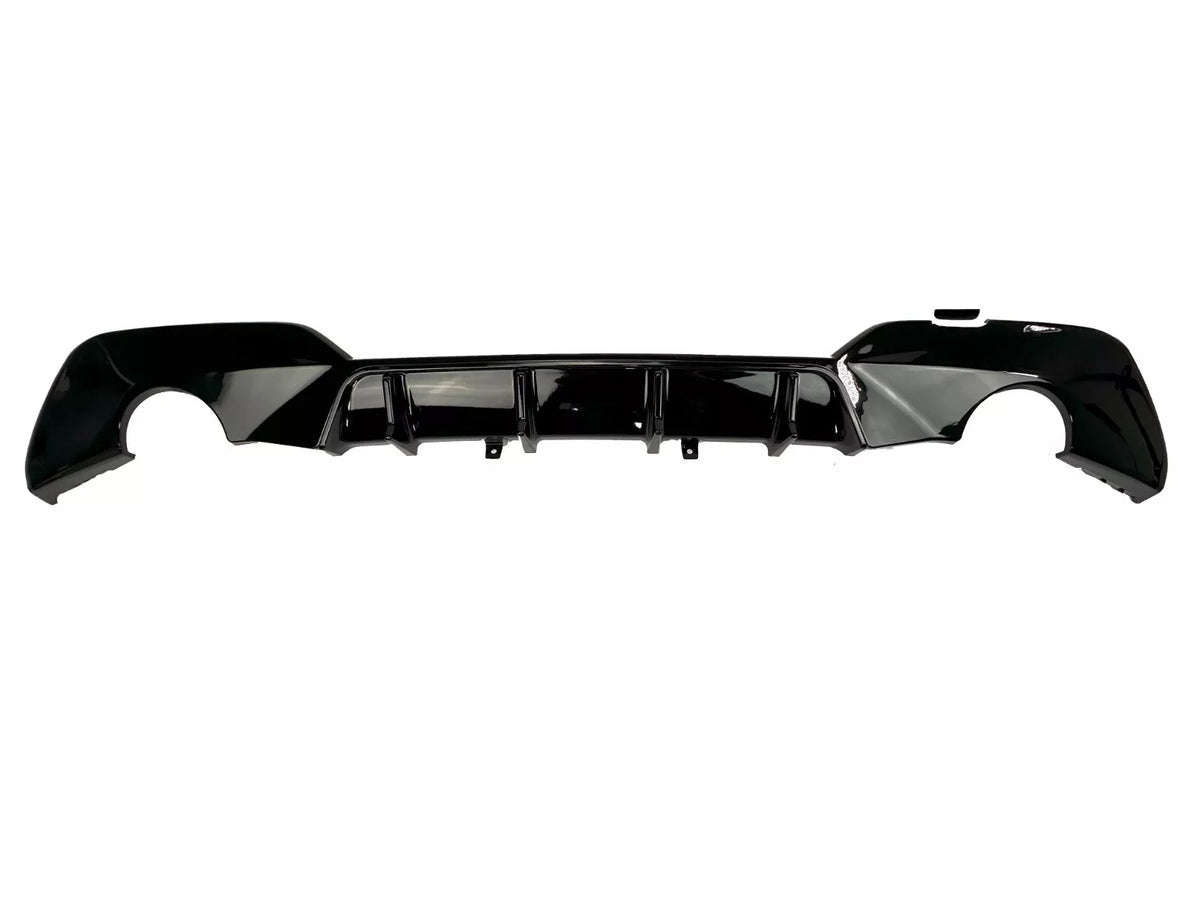 DIFFUSORE NERO LUCIDO per BMW SERIE 3 G20/G21 M SPORT 2018-2022 (prima