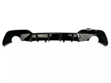 DIFFUSORE NERO LUCIDO per BMW SERIE 3 G20/G21 M SPORT 2018-2022 (prima