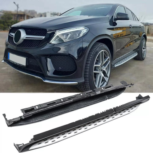 Pedane in alluminio con bottoni antiscivolo - Side Steps per Mercedes GLE C