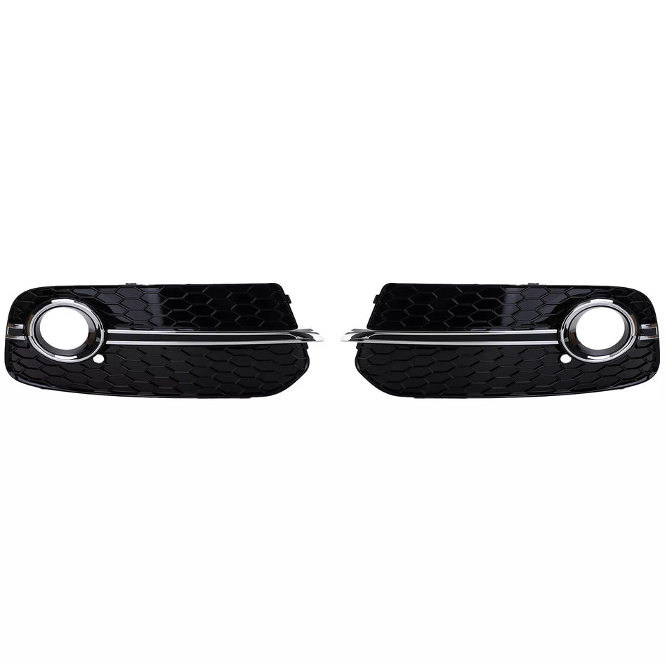 Paraurti Favo Griglia Favo Lucido Cromo per Audi Q5 8R 12-16
