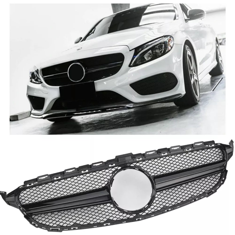 Griglia Sport Griglia Radiatore per Mercedes W205 2014-2018