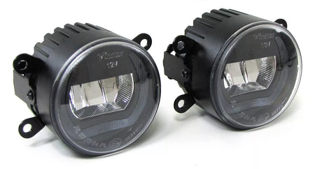 Fendinebbia LED in vetro trasparente con luci diurne per Nissan Navara Note