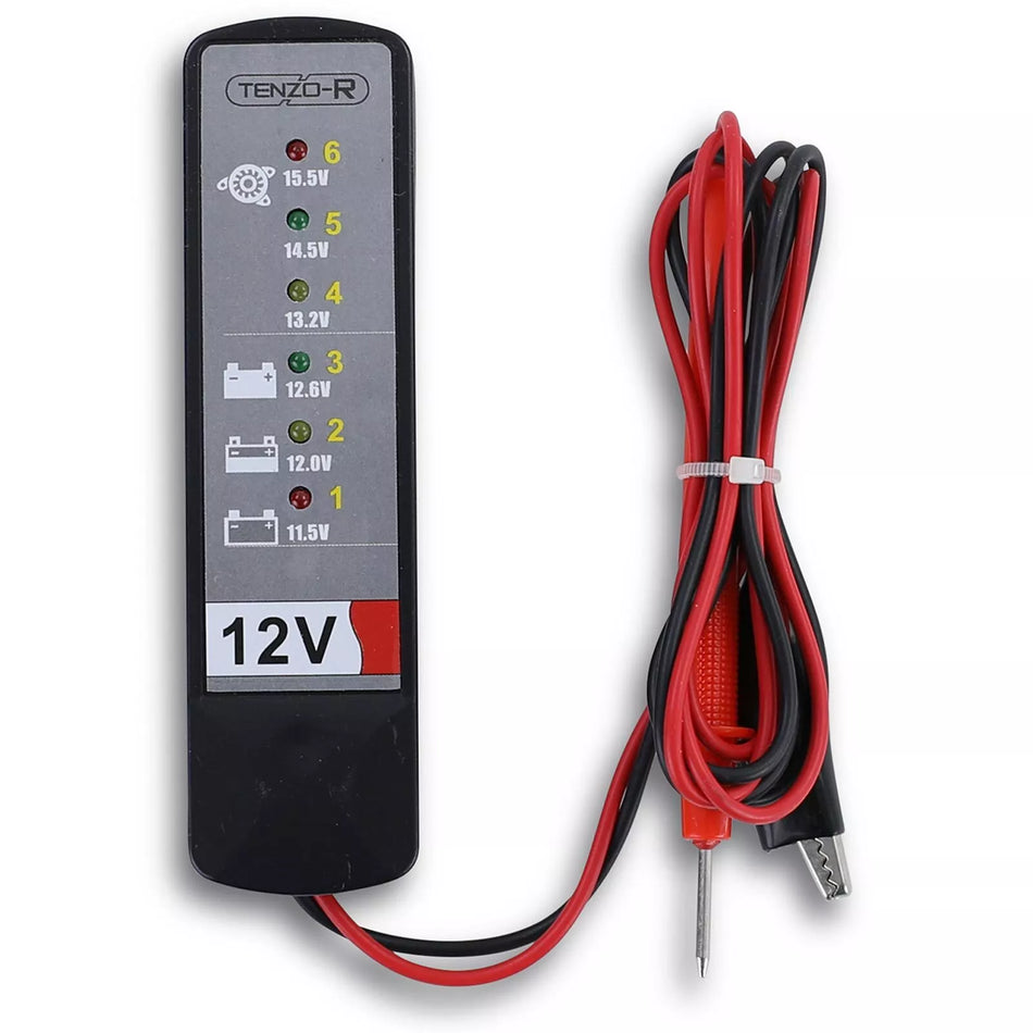 Tester di prova per alternatori a batteria 12 volt per auto barca moto