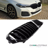 Griglia nera per BMW G30 G31 LCI senza fotocamera