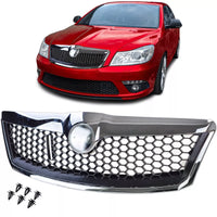 Griglia Sport RS nera cromata adatta per Skoda Octavia 1Z Facelift 09-13