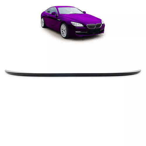 Spoiler Posteriore Bagagliaio Nero per BMW Serie 6 F13 Coupè +M