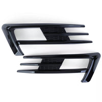 Telaio fendinebbia griglia GTI look nero lucido per VW Golf 7 12-16