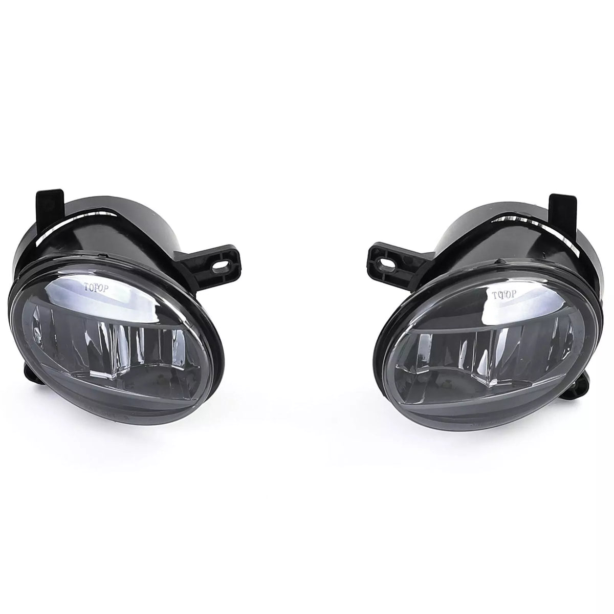 Fendinebbia LED vetro trasparente nero fumo per Audi A4 8K A6 4F Q5 Seat Exeo – vista 4