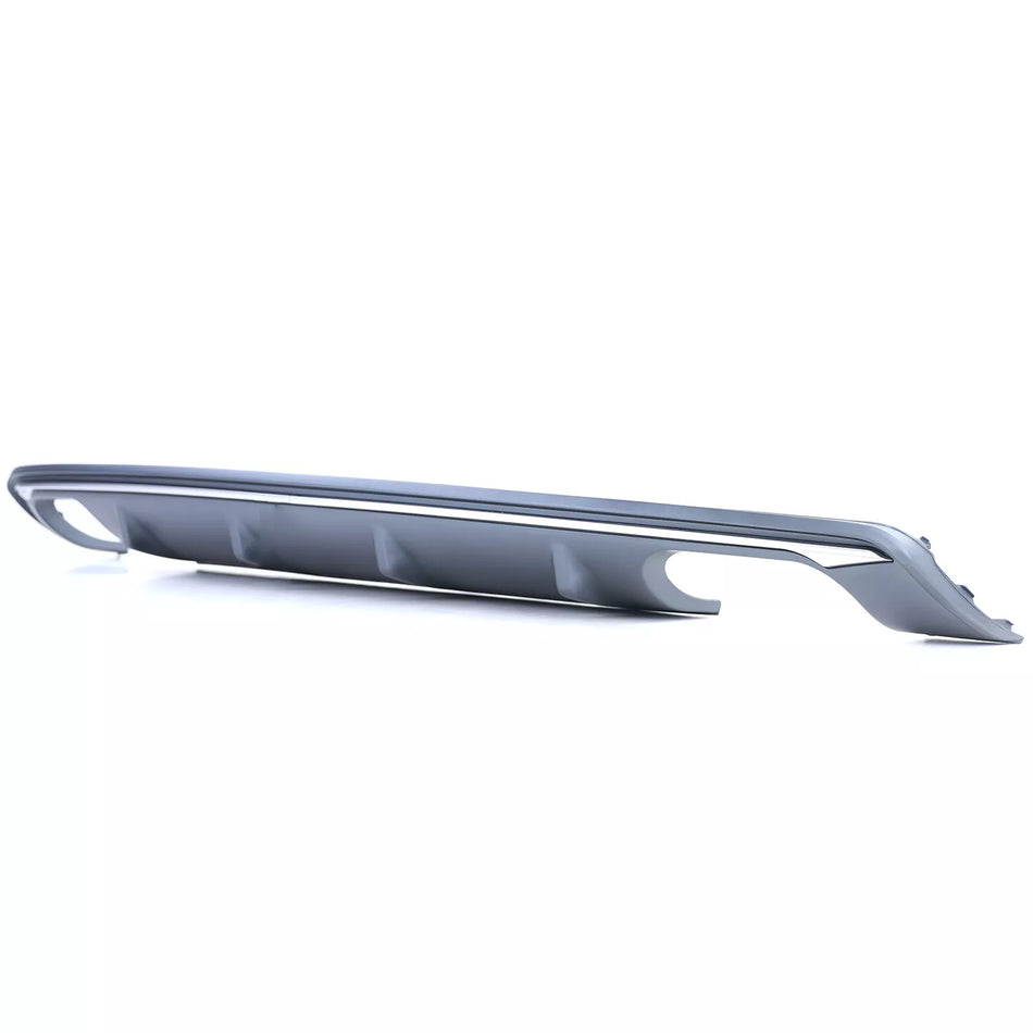 Diffusore posteriore inserto per Audi A3 8V berlina cabrio 12-16 senza S-Line