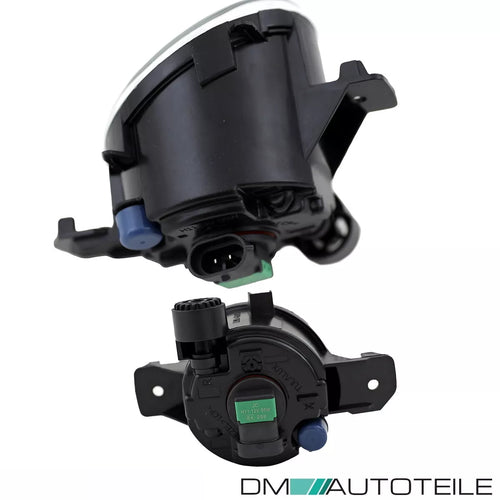 Fendinebbia vetro cromato + H11 per BMW Serie 1 E81 E82 E87 E88 X1 E84 X5 E70