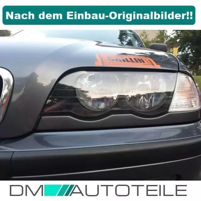 SET Vetro Faro Xenon Alogeno Vetro Faro Set per BMW E46 98-01