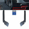 Attacco ABS Spoiler Flaps Posteriore Nero Lucido per BMW F30 F31 M Sport